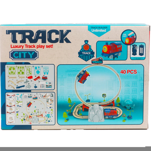 Skid Fusion Battery Operated Carriable City Track 89974