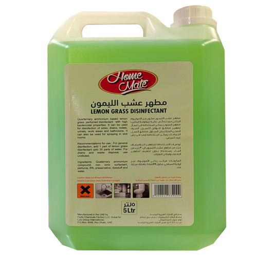Home Mate Lemon Grass Disinfectant 5 Litres