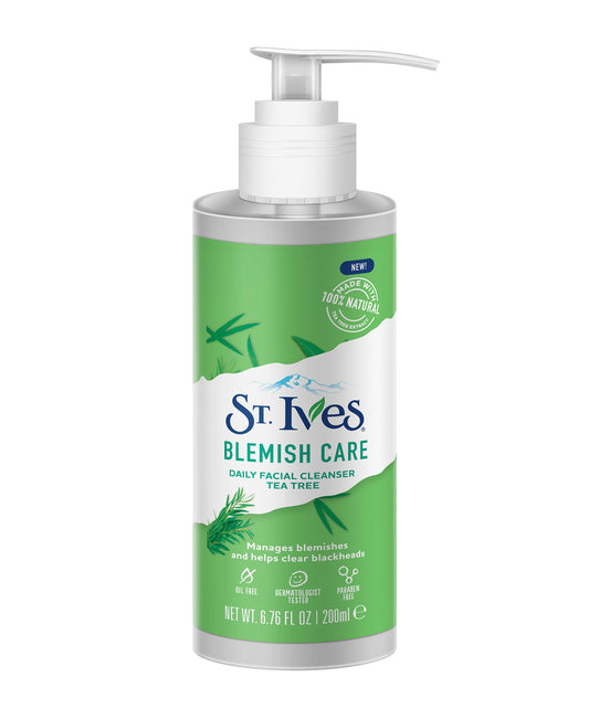 St. Ives Blemish Care Face Wash with Tea Tree Extracts 200 ml