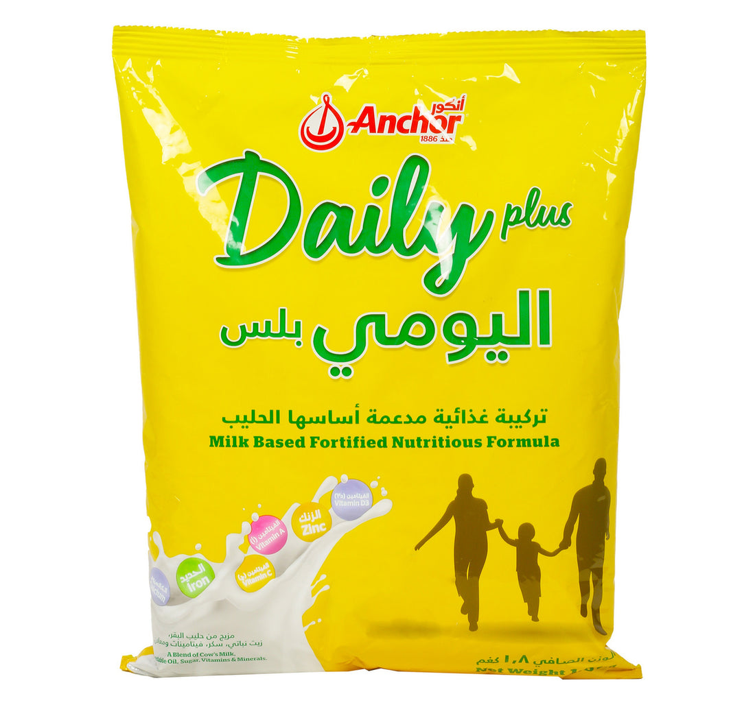 Anchor Daily Plus Milk Powder Value Pack 1.8 kg