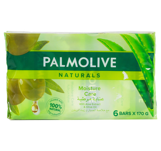 صابون بالموليف ناتشورالز بخلاصة الصبار والزيتون 170 جم 4 + 2