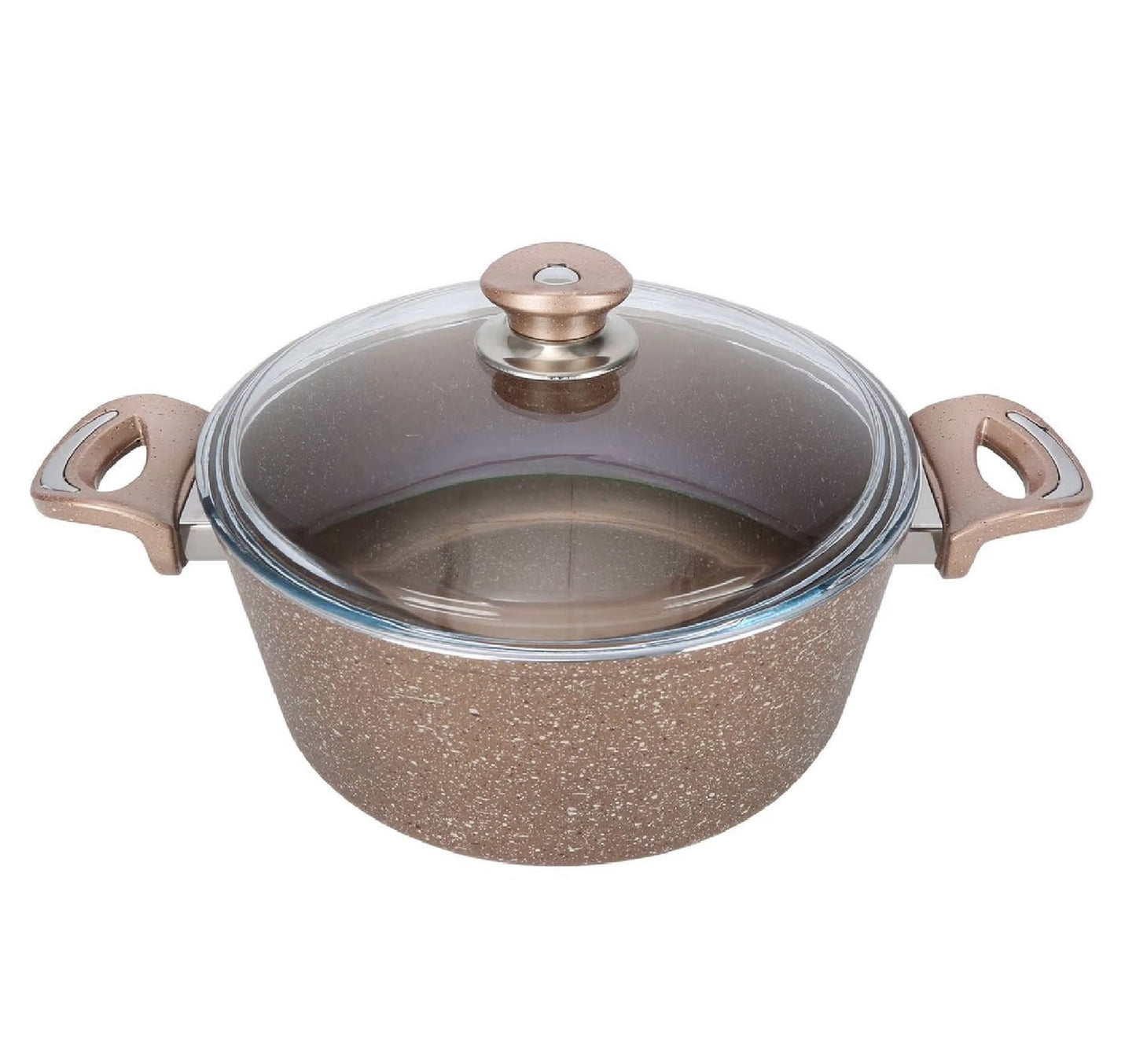 Chefline Granite Coating Aluminum Dutch Oven, 22 cm, C26G