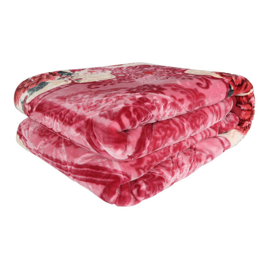 Maple Leaf 2Ply Super Soft Blanket 200x240cm 8Kg Assorted