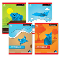 Classmate Exercise Book Centre Stapled 240x180mm 56-GSM Square 10MM 200 Pages Assorted