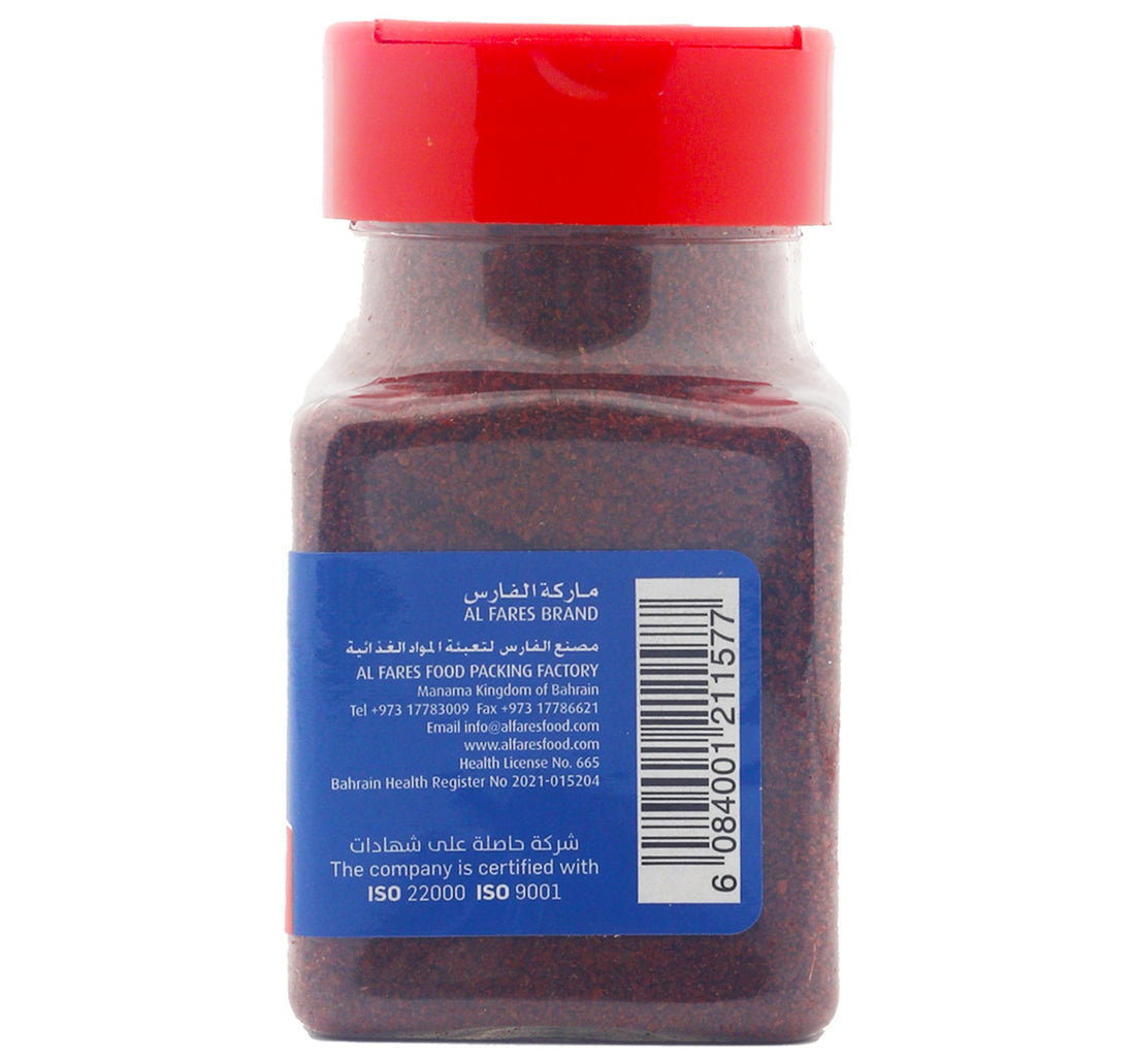 Al Fares Sumac Powder Bottle 100 g