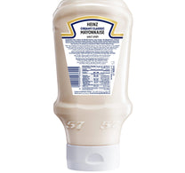 Heinz Creamy Classic Mayonnaise Top Down Squeezy Bottle 400 ml