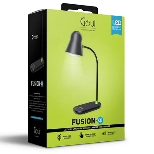 Goui Fusion Led Lamp with Built-in Speaker and Qi Wireless Charger, G-LWSPEAKER-K