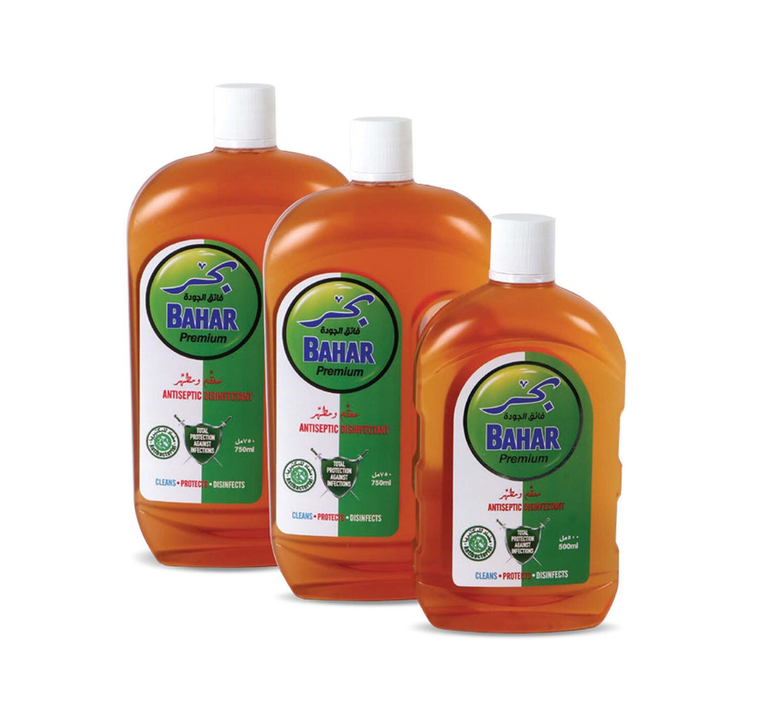 Bahar Anti-Septic Disinfectant Premium 2 x 750 ml + 500 ml