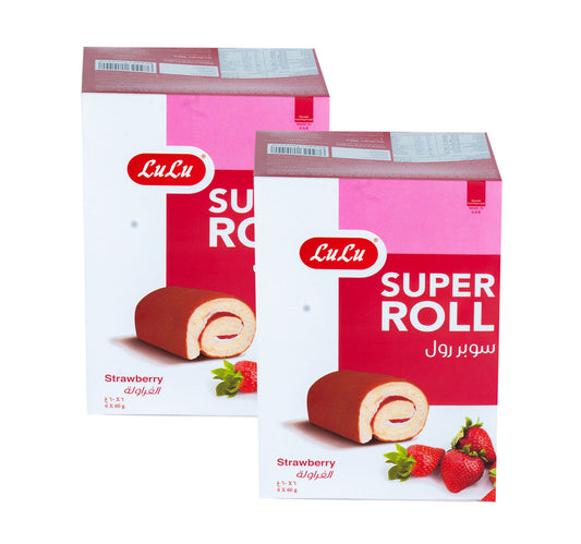 لولو سوبر رول فراولة ٢ × ٣٦٠ جم