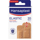 Hansaplast Elastic Fabric Wound Plasters Extra Flexible Dressing Water Repellent Plaster 20 pcs