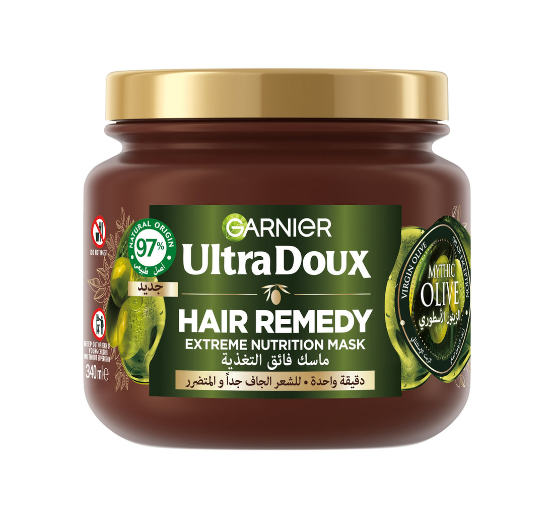 Garnier Ultra Doux Hair Remedy Extreme Nutrition Mask with Mythic Olive 340 ml