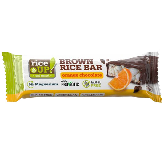Rice Up Brown Rice Bar Orange Chocolate 18 g