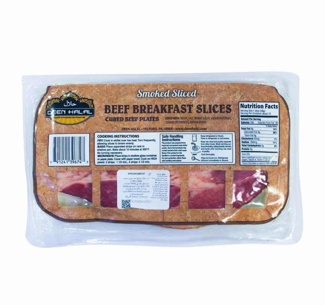 Deen Beef Breakfast Slices 12oz