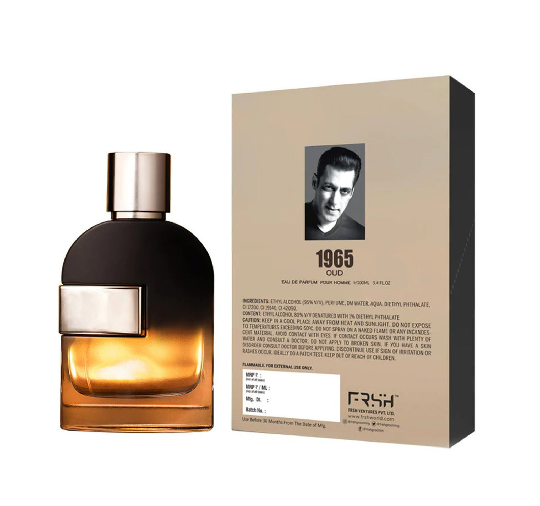 Frsh Salman Khan 1965 Oud Eau De Parfum The Royal Fragrance - 100ml