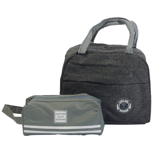 Win Plus Lunch Bag + Pencil Case Set Assorted