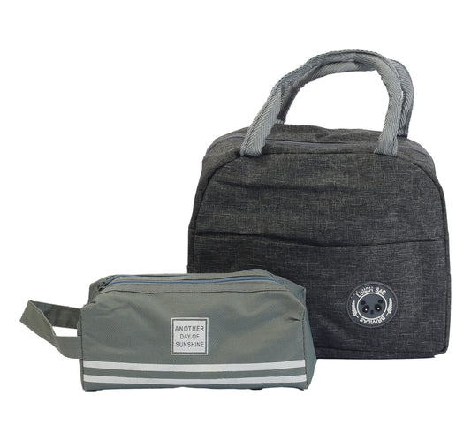 Win Plus Lunch Bag + Pencil Case Set Assorted