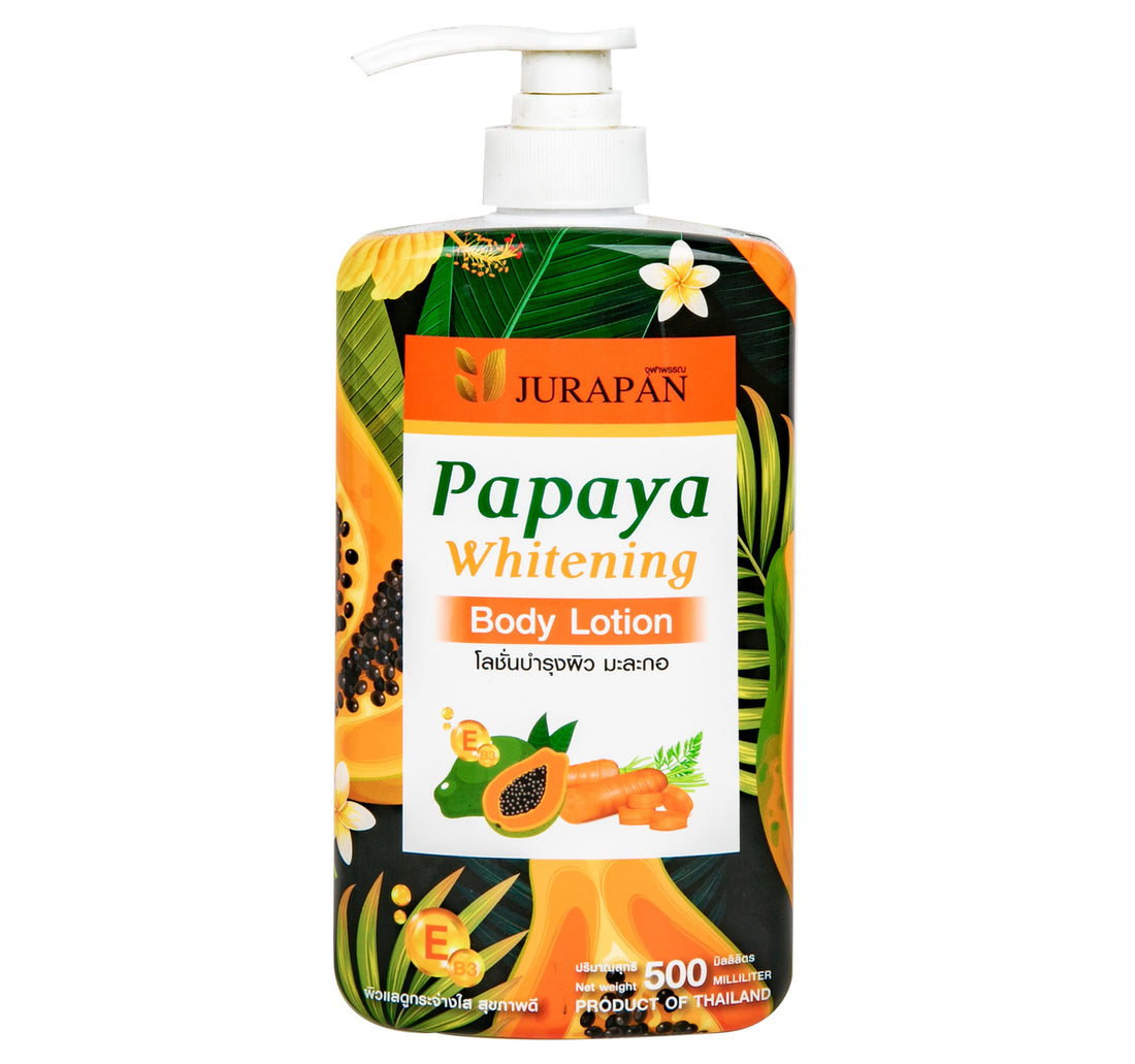 لوشن تبييض الجسم بالبابايا من جورابان 500 مل