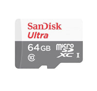 بطاقة SanDisk Ultra microSDXC SDSQUNR سعة 64 جيجابايت