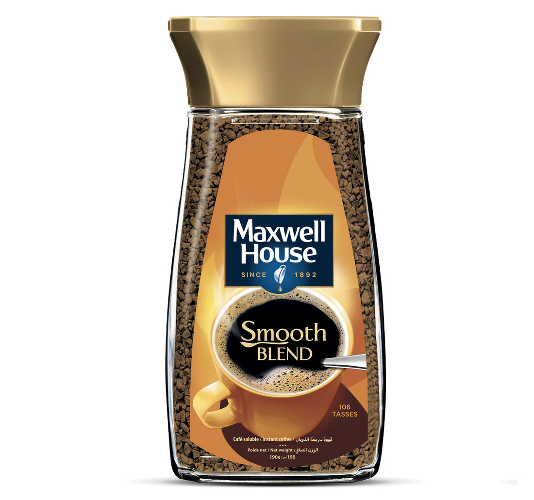 Maxwell House Smooth Blend Soluble Coffee 190 g