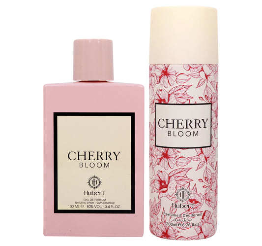 Hubert EDP Cherry Bloom 100 ml + Perfumed Deodorant 200 ml