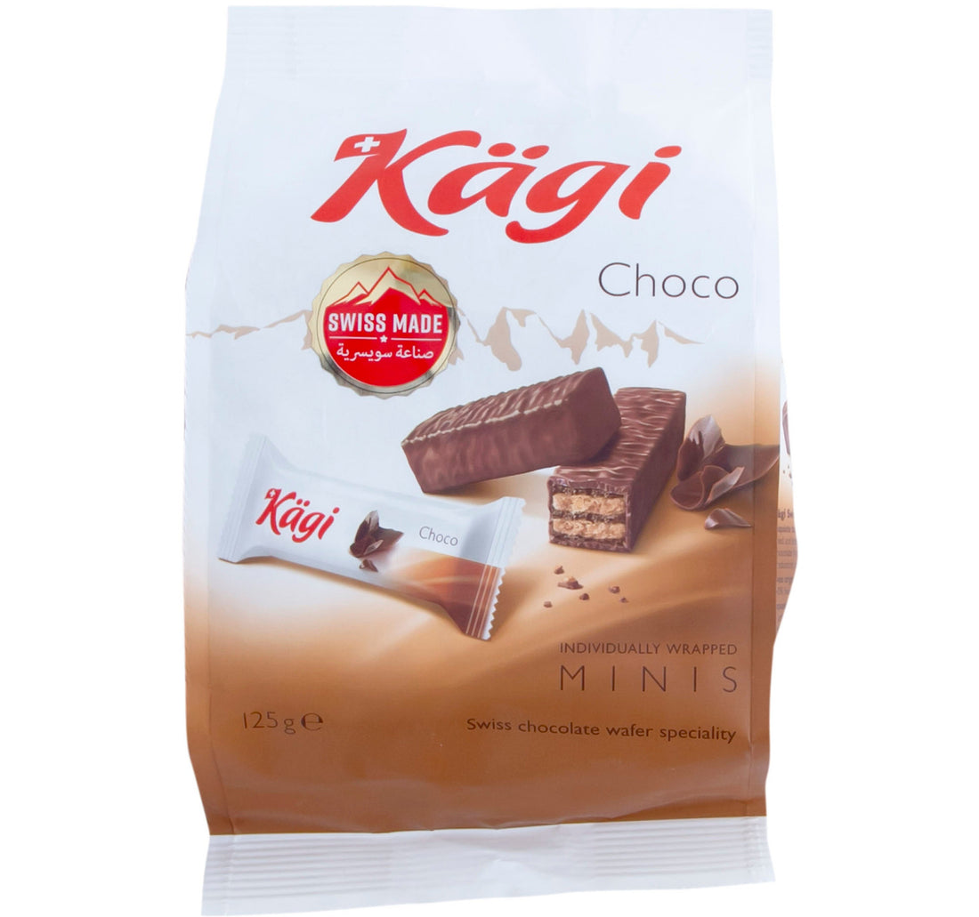 Kagi Swiss Chocolate Wafer Minis 125 g