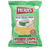 Herr's Sour Cream & Onion Flavored Potato Chips 28 g