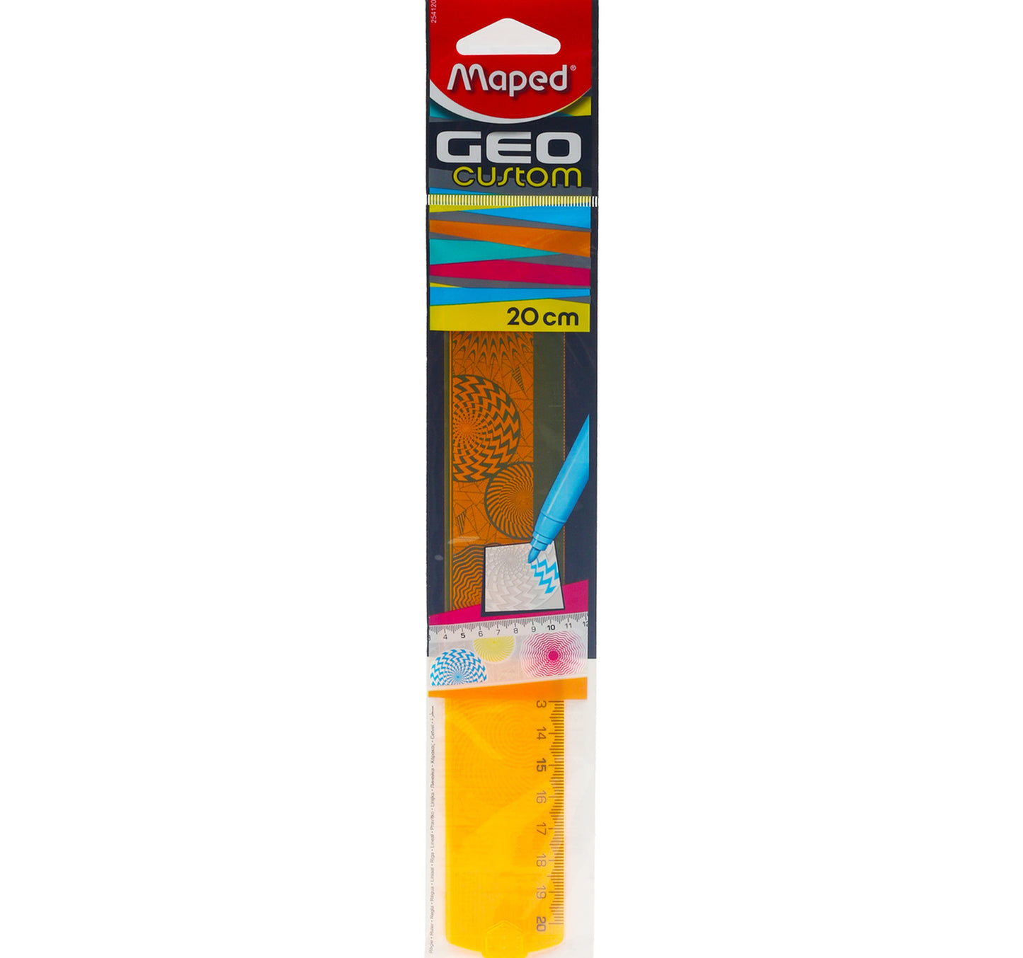 Maped Ruler 20cm MD-254120