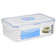 Lock & Lock Rectangular Food Container, 1L, Clear, HPL817