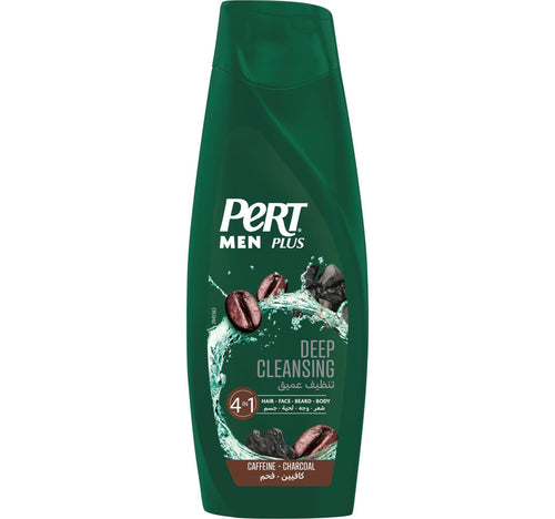Pert Plus Men 4in1 Deep Cleansing Shampoo Caffeine & Charcoal 360 ml