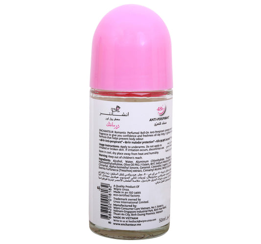 Enchanteur Romantic Perfumed Deo Roll On 50 ml