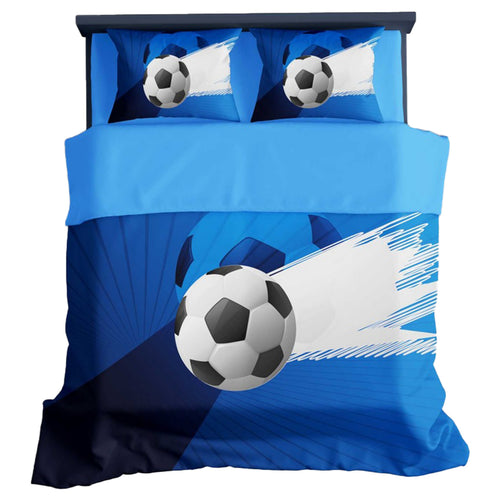 Maple Leaf Foot Ball Bed Sheet 240x260cm Assorted