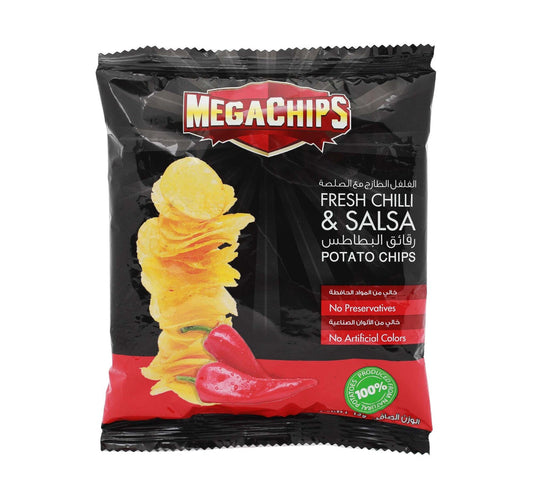 Mega Potato Chips Chilli & Salsa 13g