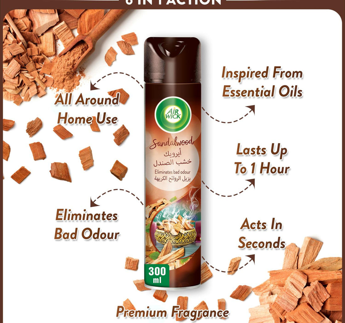 Airwick Air Freshener Sandalwood 300 ml