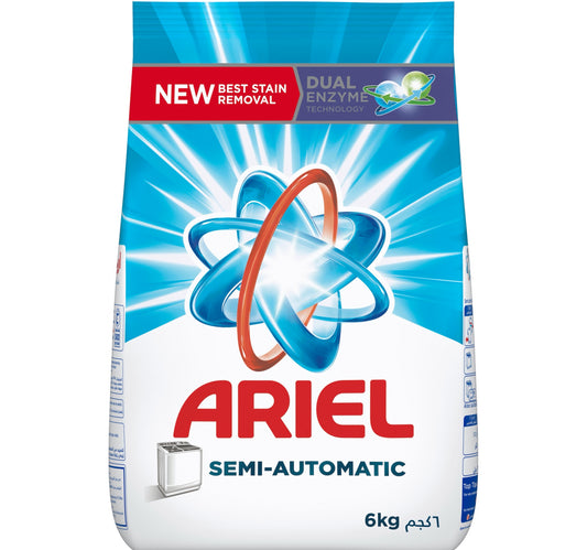 Ariel Powder Laundry Detergent Original Scent 6 kg