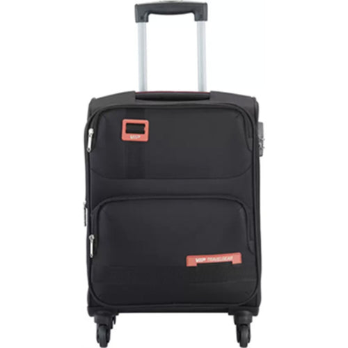 VIP Domina 4 Wheel Soft Trolley 55cm Black + Duffle Bag