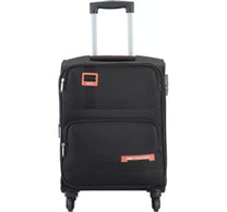 VIP Domina 4 Wheel Soft Trolley 55cm Black + Duffle Bag