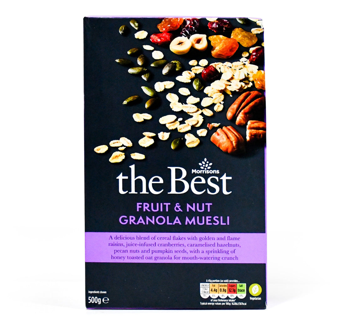 Morrisons The Best Fruit & Nut Granola Muesli 500 g