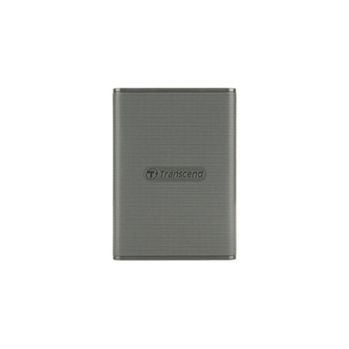 قرص تخزين SSD خارجي Transcend Type-C/A، سعة 1 تيرابايت، رمادي، ESD360C