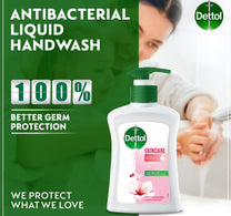 Dettol Skincare Liquid Handwash Pump Rose & Sakura Blossom Scent 200 ml