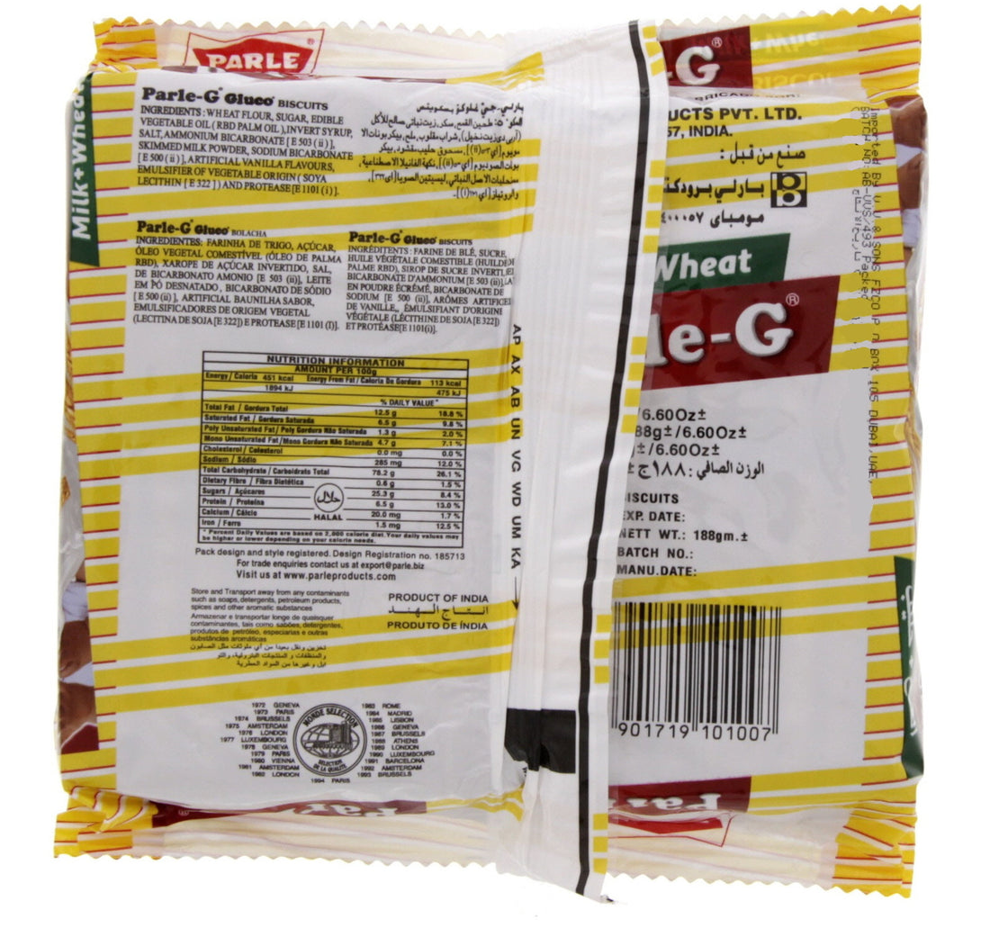 Parle Gluco Original Biscuits 188 g
