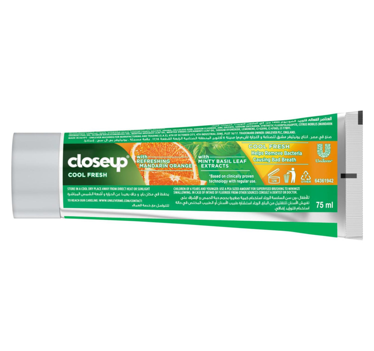 Closeup Cool Fresh Citrus Mint Toothpaste 75 ml