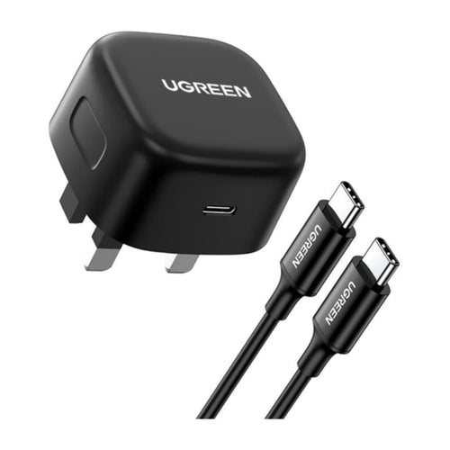 Ugreen PD Fast Charge With USB-C Cable Black.CD250