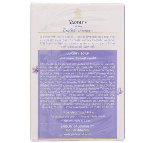 Yardley Soap English Lavender 100 g