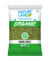 Natureland Organics Moong Whole 500 g