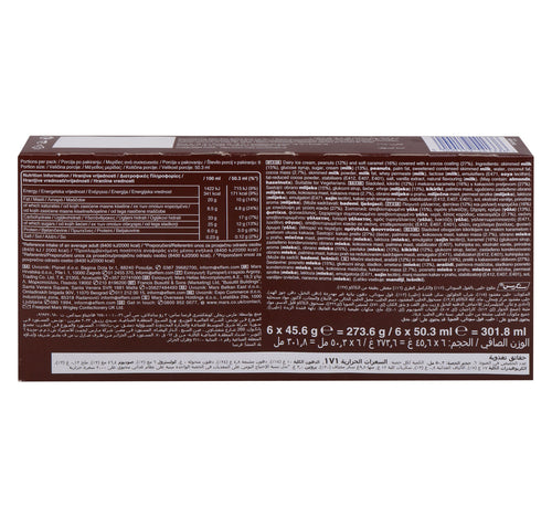 Snickers Ice Cream Bar 6 x 45.6 g