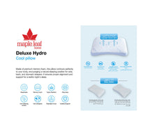 وسادة فاخرة من إسفنج الذاكرة من مابل ليف هايدرو كول، مقاس 60×39 سم