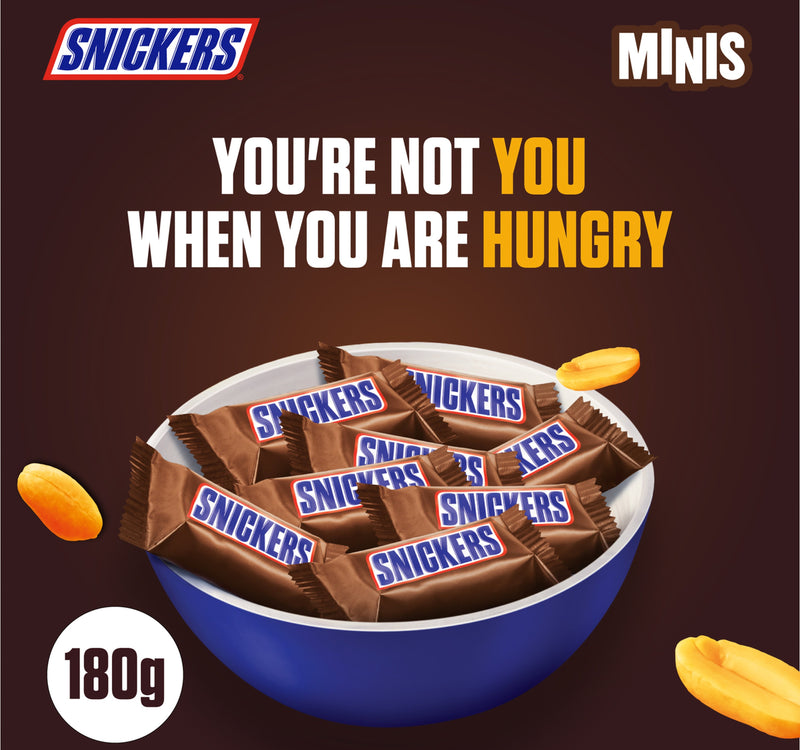 Snickers Minis Chocolate 10 pcs 180 g