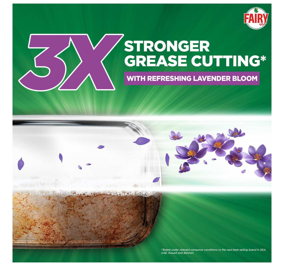 Fairy Refreshing Lavender Touch Of Vitamin E Dishwashing Liquid 800 ml