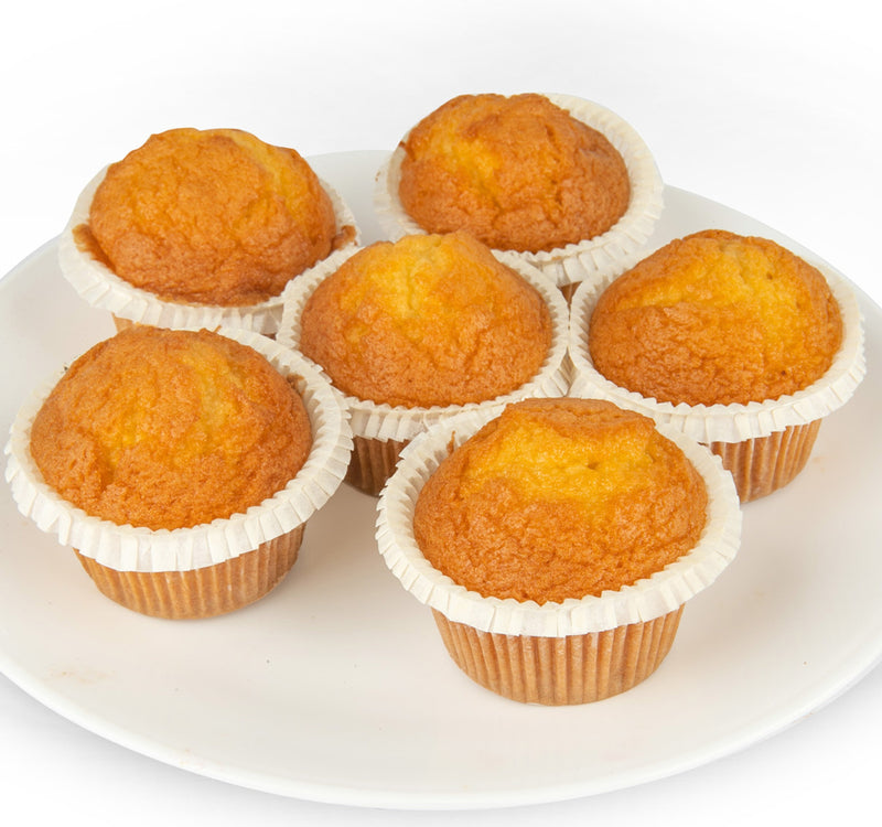 Plain Sugar Free Muffin 6 pcs