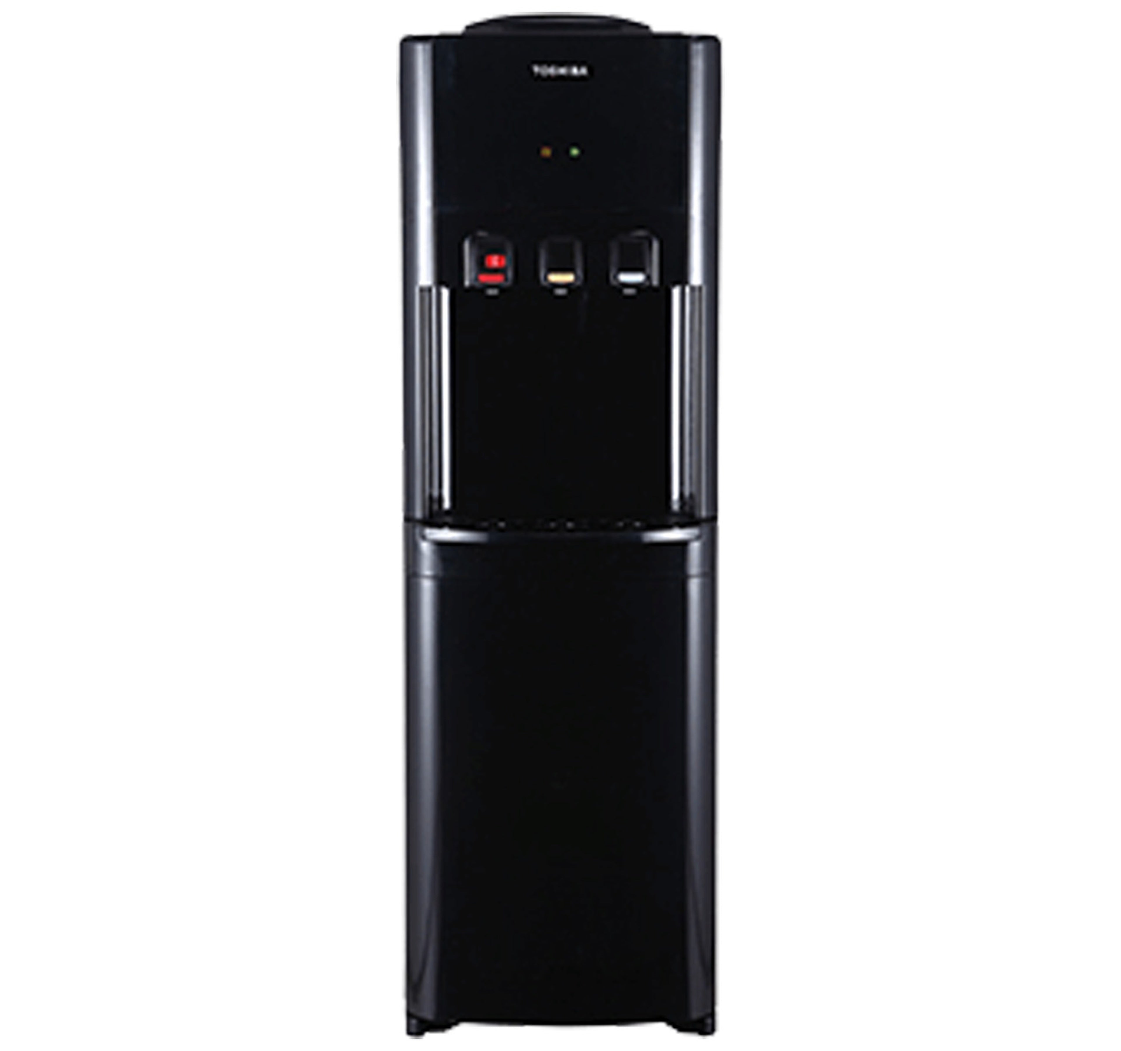 موزع مياه توشيبا ذو تحميل علوي، أسود، RWF-W1766TU(K)